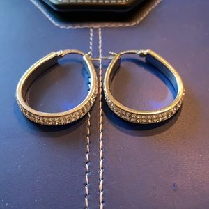 Sterling Silver Crystal Earrings